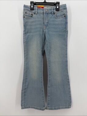 Girls Levi's 726 Light Blue Flare Jeans NEW